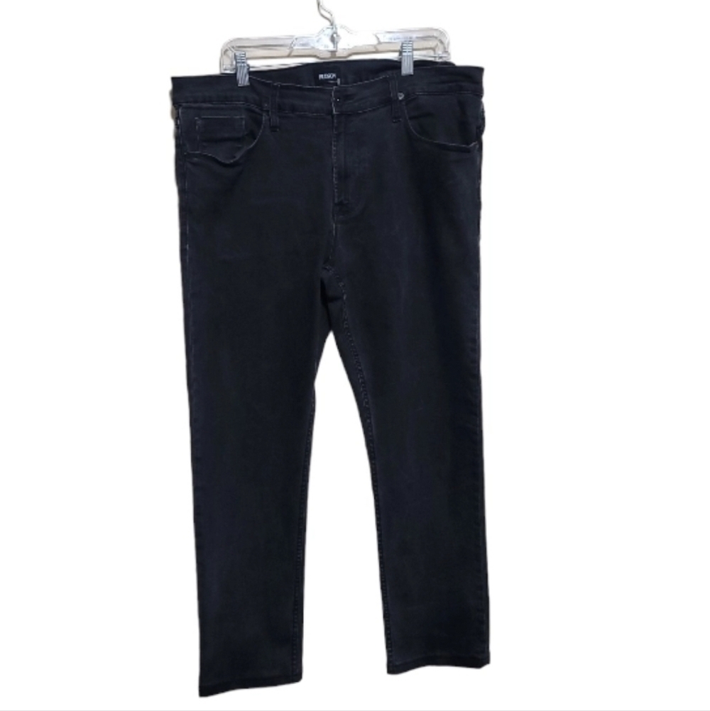 Hudson Mens Black Sartor Relax Skinny Jeans Size 36×28